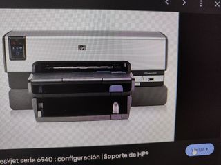 Impresora HP Deskjet 6940 - Gris Plata