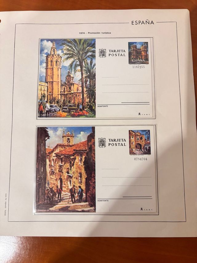 Postales España 1974