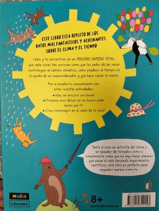 El libro de los pequeños sapiens sobre el clima...