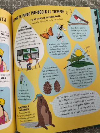 El libro de los pequeños sapiens sobre el clima...