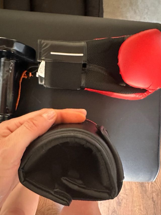 Guantes boxeo Outshock - rojos