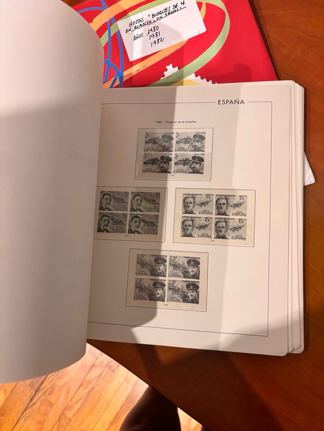 Álbum Filatélico España 1981-84