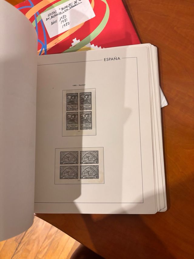 Álbum Filatélico España 1981-84