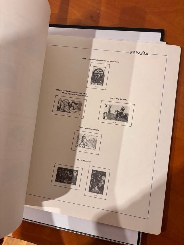 Álbum Filatélico España 1981-84