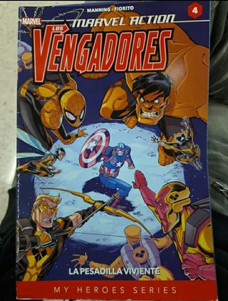 Comics marvel y diez negritos