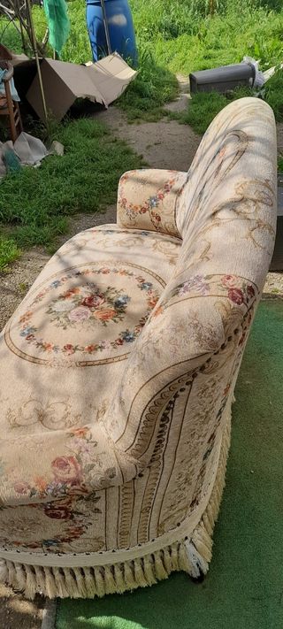 Sofá vintage floral