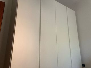 Armadio 4 ante bianco - legno - laminato