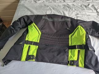 Chaqueta moto Unik negra c/protecciones
