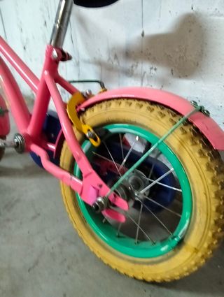 Bicicleta infantil minney mouse