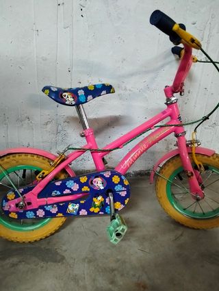 Bicicleta infantil minney mouse