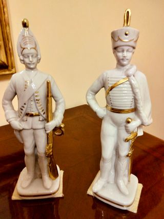 2 Statuine Soldati Capodimonte