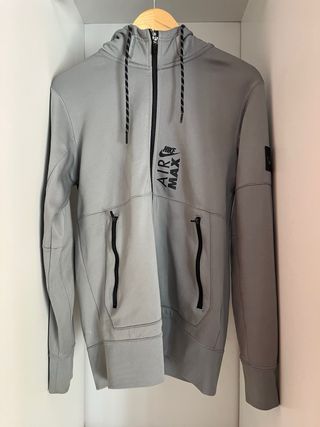 Sudadera Nike Air Max gris talla S