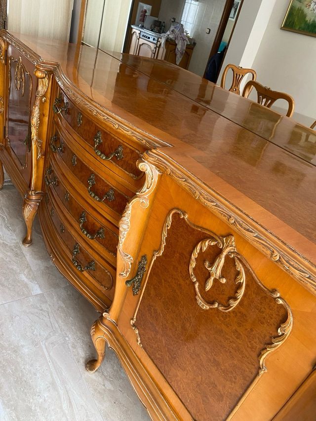 vitrina y muebles vintage