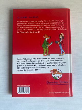 El llibre i la rosa: Sant Jordi Geronimo Stilto...