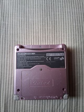 Game Boy Advance SP Rosa + 9 juegos