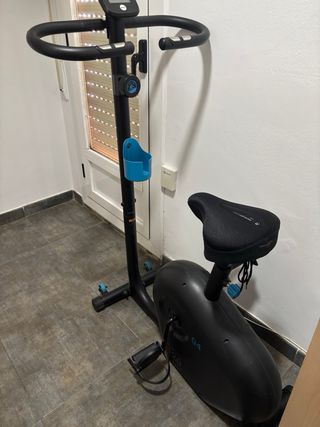 Bicicleta estática plegable