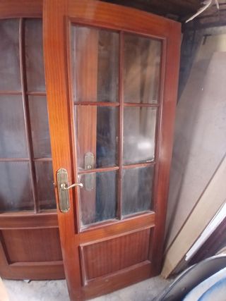 6 Puertas madera maciza - 6
 unidades