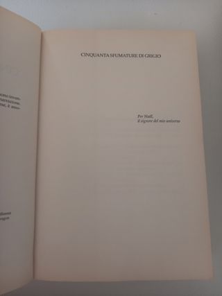 Cinquanta sfumature di grigio (Italian Edition)