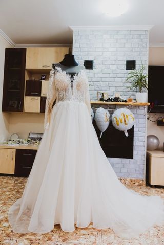 Vestido novia blanco