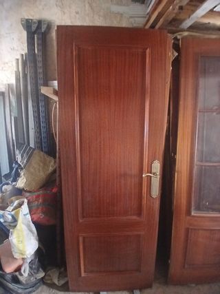 6 Puertas Madera Maciza