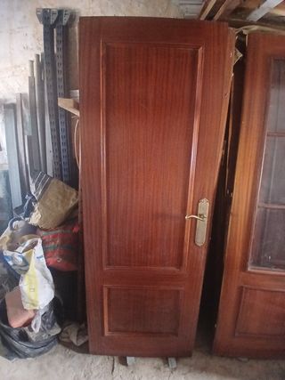 6 Puertas Madera Maciza