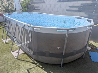 Piscina + Depuradora Arena. Bestway Power Steel 