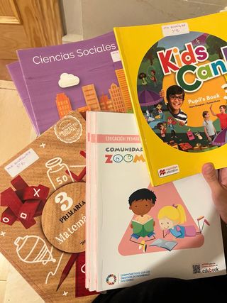 Libros 3o primaria curso 24-25