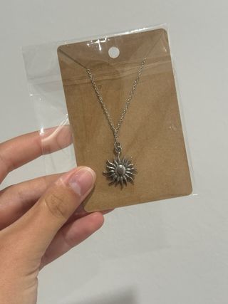 Collar Sol Acero Inoxidable