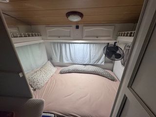 Caravana fija camping