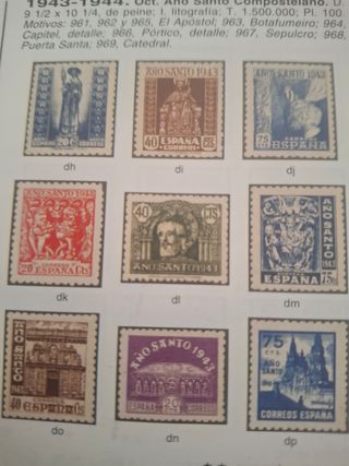 Sellos España 1930-1949