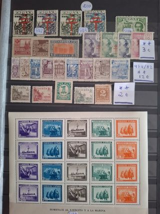 Sellos España 1930-1949