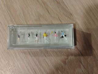 8 Figuras Golfistas Preiser escala N