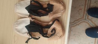 Zapatillas esparto beige nº 39
