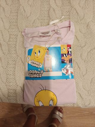 Pijama Looney Tunes - Talla M/L 40/42
Sin estrenar