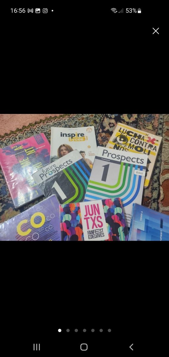 Libros de 1°de bachillerato. Maristas.¹