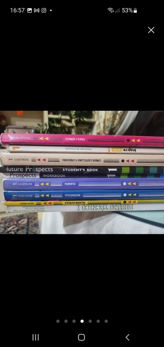 Libros de 1°de bachillerato. Maristas.¹