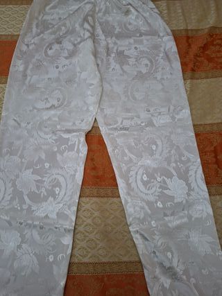 Pigiama raso panna - damascato