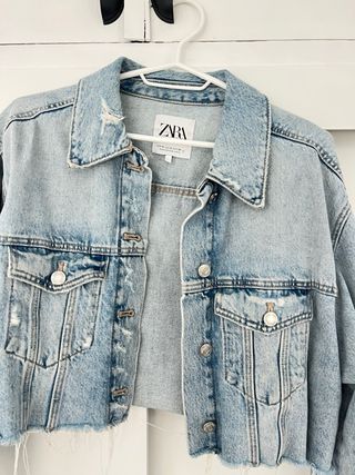 Chaqueta vaquera Zara - Talla S