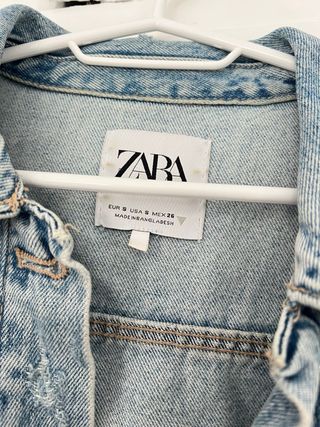 Chaqueta vaquera Zara - Talla S