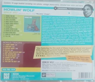 CD Howlin' Wolf - Rockin' Chair