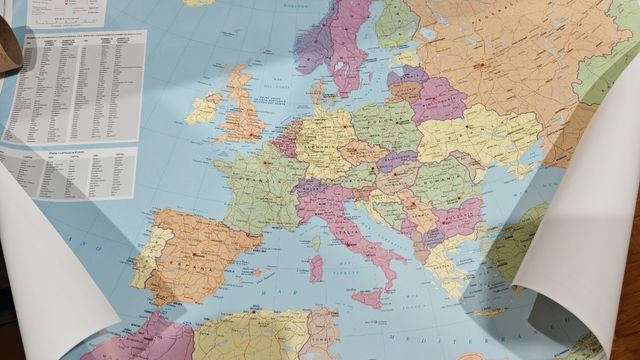 Mapa Europa Político NUEVO (50x70cm)