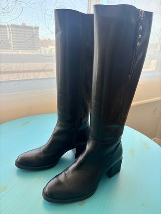 Botas Wonders negras 37