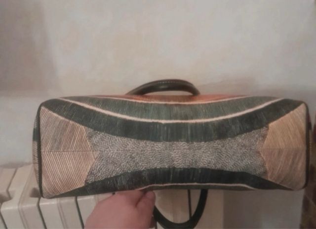 Borsa Gattinoni- Marrone Multicolore