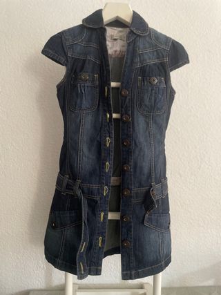 Vestido vaquero Y2K vintage
