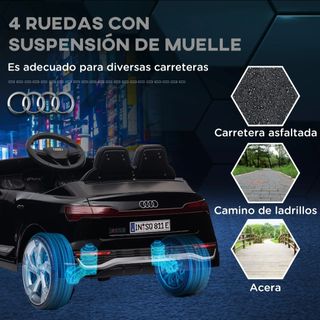 Audi infantil eléctrico 