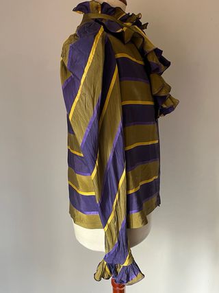 Blusa rayada vintage