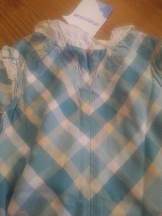 Vestito bimba Mayoral a quadri