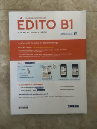 EDITO B1 ELEVE ED23