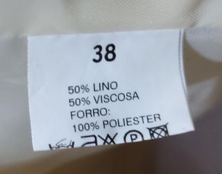 Chaqueta beige mujer talla M - gratis