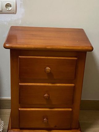 Conjunto muebles de dormitorio 90cm